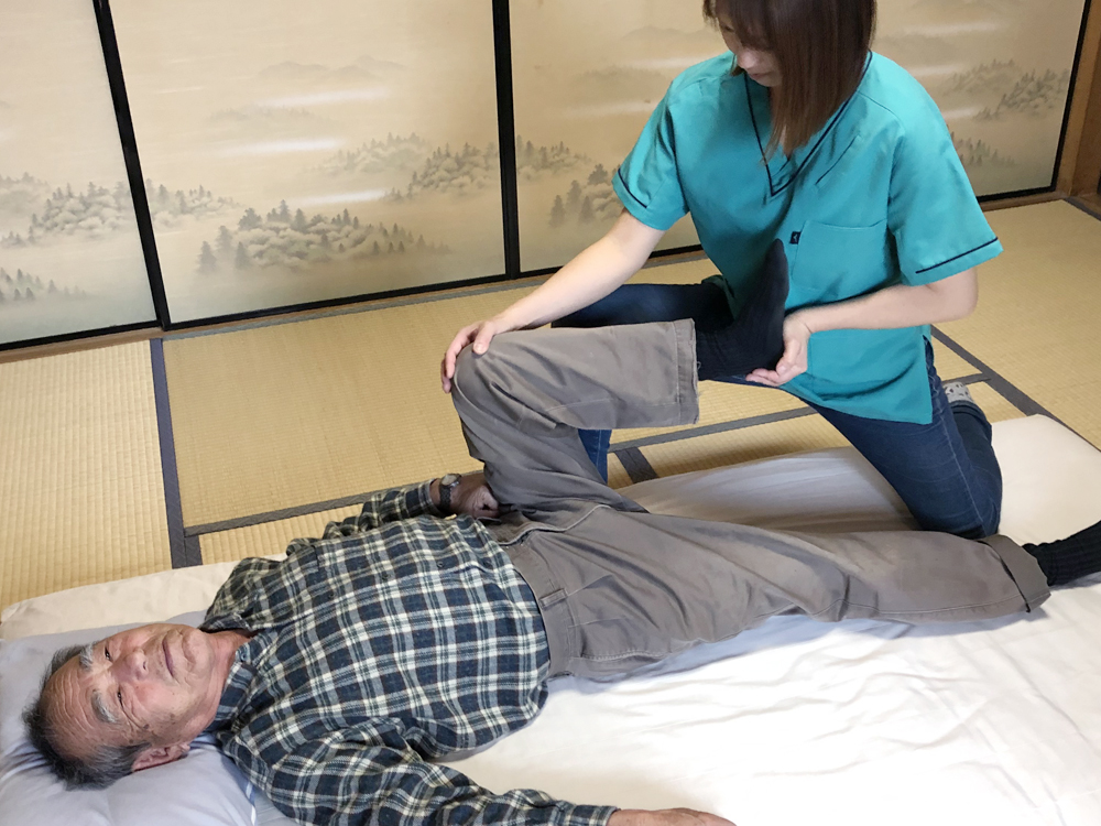 関節可動域訓練２